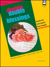 Double Blessings-Piano Duets piano sheet music cover